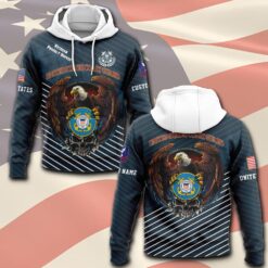 US Coast Guard, Remember - Honor - Respect - Hoodie
