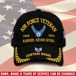 US Air Force, E 7 Air Force First Sergeant - Classic Cap