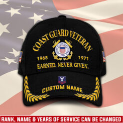 US Coast Guard, E 7 Gold - Classic Cap