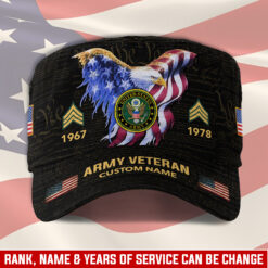 US Army, E 4 Army Corporal - Military Cap