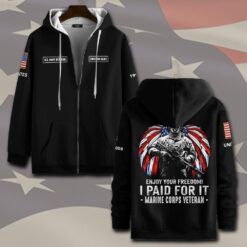 US Navy, Remember - Honor - Respect - Zip Hoodie