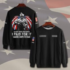 US Air Force , Service Before Self - Sweatshirt