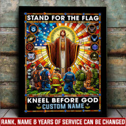 US Navy, The Sea is Ours - Canvas (With Frame) 20x16in