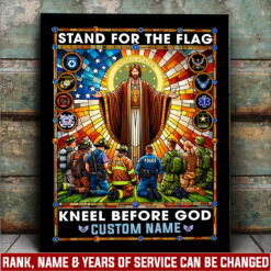 US Air Force, Duty, Honor, Country - Canvas (With Frame) 20x16in