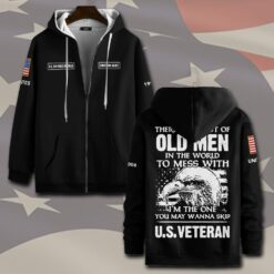 US Air Force , Life And Pride - Zip Hoodie