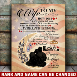 US Air Force - Canvas (With Frame) 10x8in