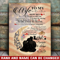 US Navy - Canvas (With Frame) 10x8in