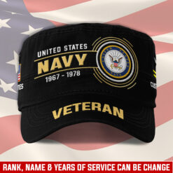 US Navy, E 3 Blue - Military Cap