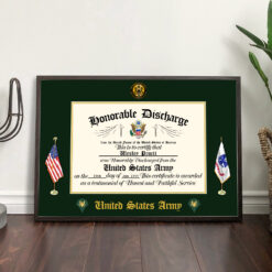 US Army - Poster With Frame 10x8in (Recommended) - THPCCustom25021601