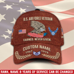 US Air Force, E 6 Air Force Technical Sergeant - Classic Cap