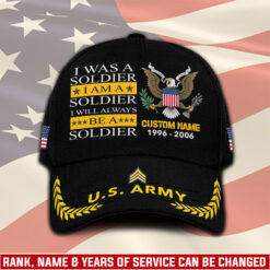 US Army, E 6 Army Staff Sergeant - Classic Cap
