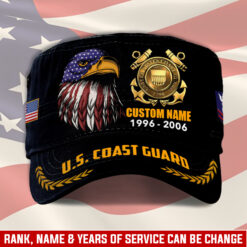US Coast Guard, Remember - Honor - Respect - Military Cap