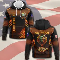 US Coast Guard, Land Of The Free, Because Of The Brave - Hoodie