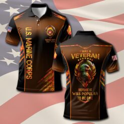 US Marine Corps, E 9 Marines Sergeant Major - Polo Shirt