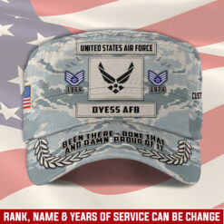 US Air Force , Thank a Veteran - Military Cap