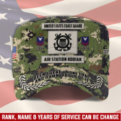 US Coast Guard, Freedom Over Fear - Military Cap