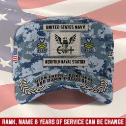 US Navy, The Sea is Ours - Military Cap