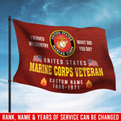 US Marine Corps, Freedom Isn't Free - Flying Flag 3×5 Feet(90×150 Cm)