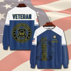 US Coast Guard, E 7 Red - Sweatshirt