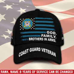 US Coast Guard, Honor, Duty, Service - Classic Cap
