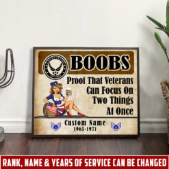 US Air Force, We Own The Sky - Poster 10x8in