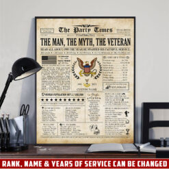 US Navy, E 5 Red - Poster With Frame 10x8in (Recommended)