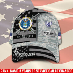 US Air Force, American By Birth, Veteran By Choice - Classic Cap