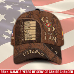 US Marine Corps, E 8 Marines First Sergeant - Classic Cap