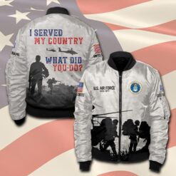 US Air Force , We Own The Sky - Bomber Jacket