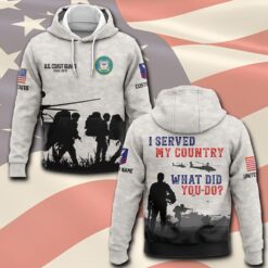 US Coast Guard, E 7 Gold - Hoodie