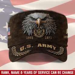 US Army, E 8 Army Master Sergeant - Military Cap