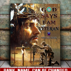 US Coast Guard, Proud To Have Served - Canvas (With Frame) 10x8in