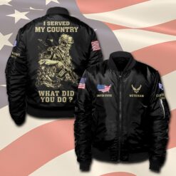 US Air Force , I Walked The Walk - Bomber Jacket