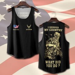 US Air Force , Land Of The Free, Because Of The Brave - Tank-Top