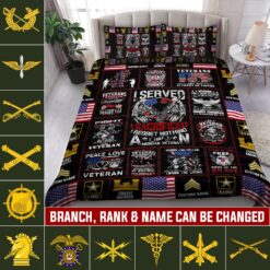 Army Branch, O 3 Army Captain - Quilt Bed Set - Queen