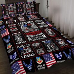 Air Force Command, Remember - Honor - Respect - Quilt Bed Set - King