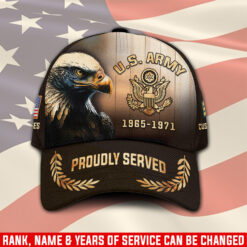 US Army, E 8 Army First Sergeant - Classic Cap