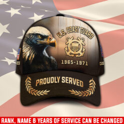 US Coast Guard, Honor, Duty, Service - Classic Cap