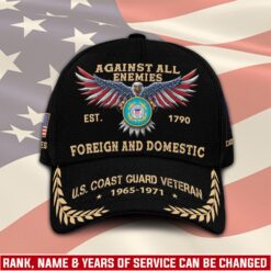 US Coast Guard, Duty, Honor, Country - Classic Cap