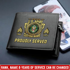 US Army, O 3 Army Captain - Man Wallet