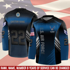 US Air Force , We Own The Sky - Hockey Jersey