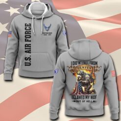 US Air Force , E 8 Air Force First Sergeant - Hoodie