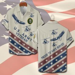 US Army, I Walked The Walk - Short Sleeve Button Shirt