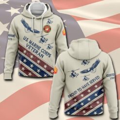 US Marine Corps, E 6 Marines Staff Sergeant - Hoodie