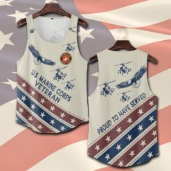 US Marine Corps, No One Fights Alone - Tank-Top