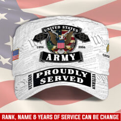 US Army, E 4 Army Specialist - Military Cap