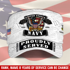 US Navy, E 7 Red - Military Cap