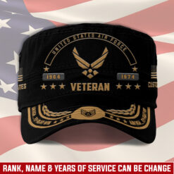 US Air Force , E 6 Air Force Technical Sergeant - Military Cap