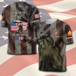 US Marine Corps, E 7 Marines Gunnery Sergeant - T-Shirt