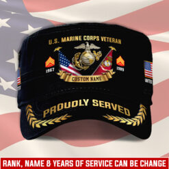 US Marine Corps, Freedom Over Fear - Military Cap